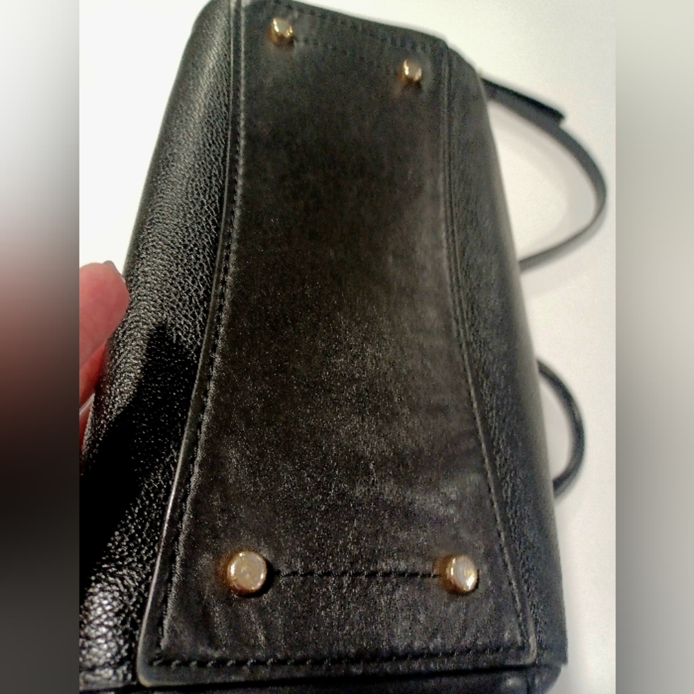 Coach Grace Black Leather Bag - Picture 8 of 13